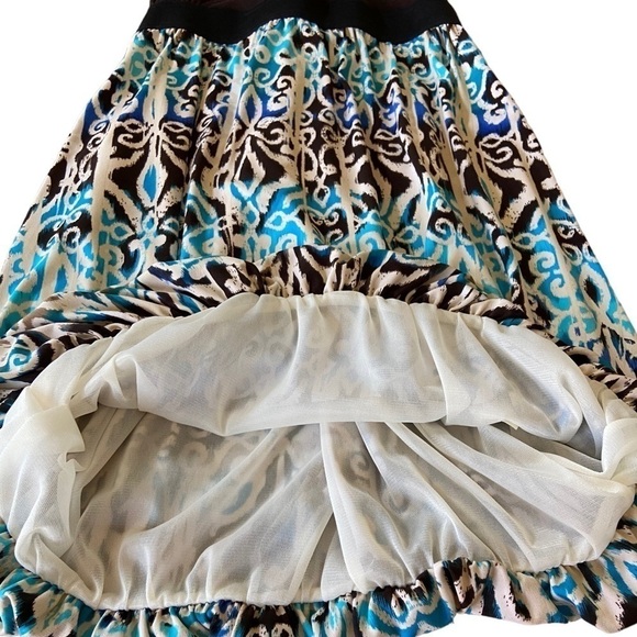 BAILEY blue Summer Sleeveless Dress Size Medium - Picture 4 of 8